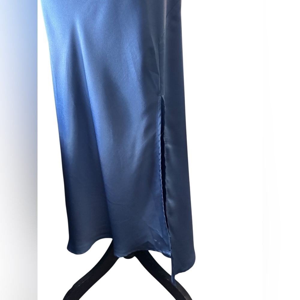 ASTR the Label Cowl Neck Satin Midi Slip-dress, Size M - Picture 11 of 13